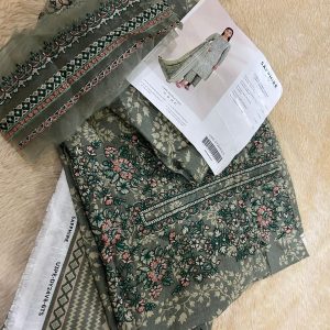 Sapphire 3pc Embroidered Khaddar suit