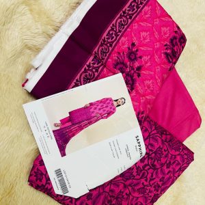 Sapphire Printed linen 3pc Suit